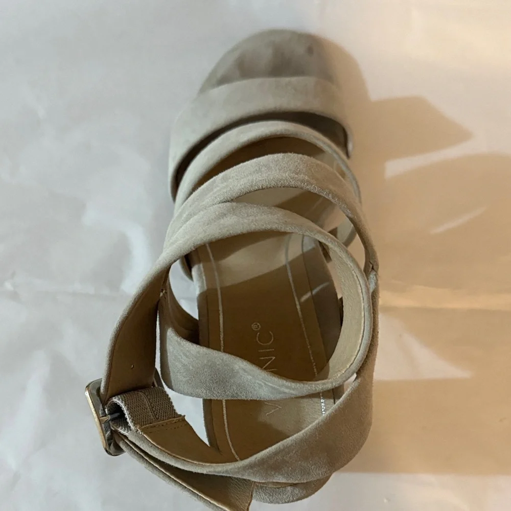 Vionic Taupe Strappy Heels - Picture 14 of 15
